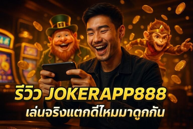 รีวิว JOKERAPP888 2025 เล่นจริงแตกดีไหมมาดูกัน